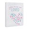 Stupell Industries So Loved Abstract Heart Canvas Design by Kim Allen